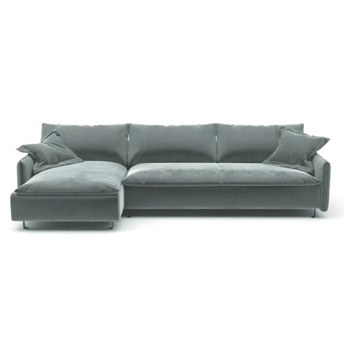 Угловой диван Савлуков-Мебель Next Серый