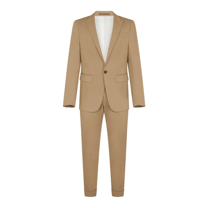 Костюм из смеси льна и хлопка, размер L