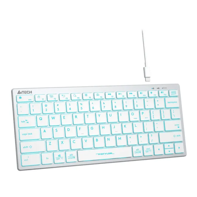 Клавиатура A4Tech Bloody B810R NetBee (Серая)