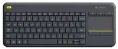 Клавиатура Logitech Wireless Touch Keyboard K400 Plus Black USB 1