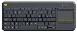 Клавиатура Logitech Wireless Touch Keyboard K400 Plus Black USB 1